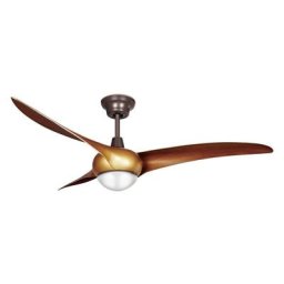 Forlight Helix Ventilador de Techo Silencioso con Luz led. 5 Velocidades, Programable. Giro