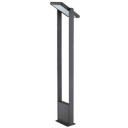 Atole - Borne solaire orientable bf Light BF-MILANO1 / 3000°K / 200 Lumens - Gris