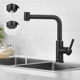 Mitigeur de Cuisine Extractible Robinet avec 40 cm Douchette Extractible Mitigeur Cuisine à 2 Jets