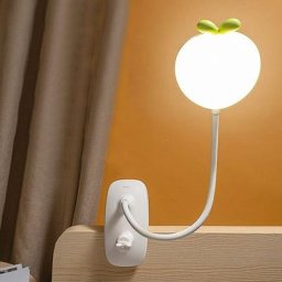 Lampe à pince à leds, lampe à 360° flexible, lampe à pince, 3 modes d'éclairage et 5 gradateurs,