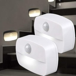 Veilleuse led, [Lot de 2] Veilleuse pir led Auto On Off, Applique Murale, Lampes de Placard