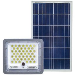 Mediawave Store - Phare led 450W avec app Wi-Fi pour caméra surveillance à charge solaire Q-SX77