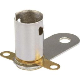 TRU COMPONENTS 1229345 Support d'ampoule Culot (mini-lampes): BA9s Connexion: cosses à souder 1