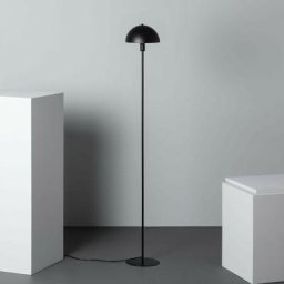 Lampadaire Métal Madow Noir - Noir