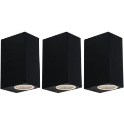 Up and Down luminaires extérieur GU10 applique murale extérieur terrasse noir luminaire extérieur