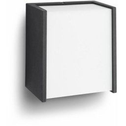 Philips - macaw Applique murale extérieure led 1x3W - 23x12x9 - IP44 - Noir