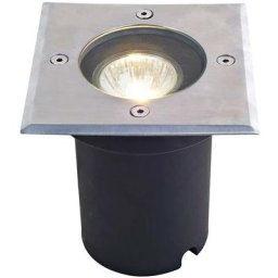 Spot encastrable dans le sol à intensité variable 'ava' en aluminium - inox