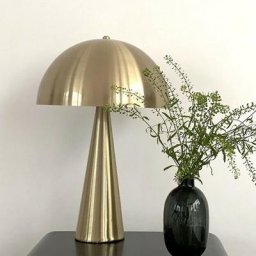 Lampe à Poser Paul Doré Satiné - Doré
