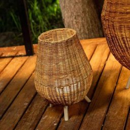 Lampe d'extérieur portable sans fil saona 30 batterie rechargeable - Naturel - Lúzete
