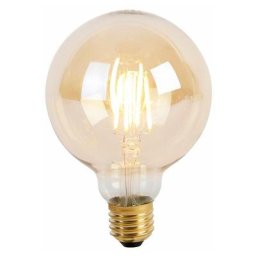 Lampe led E27 dimmable en 3 étapes G95 Goldline 5W 530 lm 2200K - Doré/Laiton - Luedd
