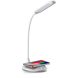 V-tac - VT-7505 Lampe table led 4W touch changement de couleur 3in1 dimmable avec wireless charging