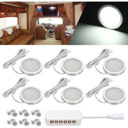 1 Pcs 12V 12 led Intérieur led Spot Light Cabinet Pour Camping-Car Caravan Camping-Car vw T4 T5 rv