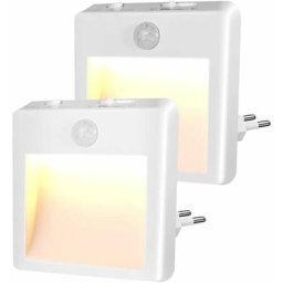 Veilleuse Prise Electriqu-Veilleuse Enfant avec Détecteur de Mouvement-Luminosité