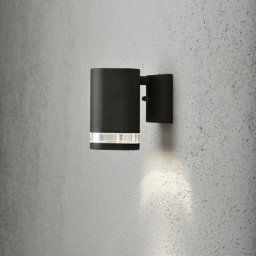 Konstsmide Lighting - Konstsmide Modena Applique murale simple extérieure moderne noire,