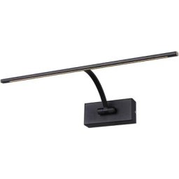 Barcelona Led - Applique led murale 8W pour éclairage de tableaux Noir - Noir