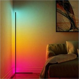 Lampe sur Pied Connectée WiFi rgbw 142cm avec Télécommande