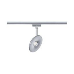 Spot sur rail Sphère URail Paulmann 4000K - 7.5W - Dimmable - Chrome mat/ chromé - Chrome