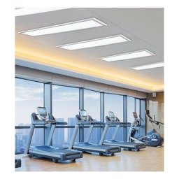 Barcelona Led - Panneau led slim en saillie 120X30 cm - Driver Philips - 44W - UGR19 - Avec kit de