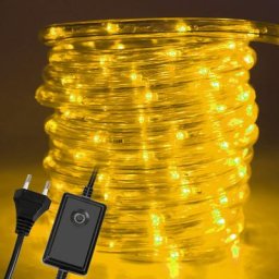 Tuyau lumineux led Chaîne de lumière Tuyau lumineux Party Light Garden Blanc chaud-40m - Blanc