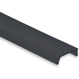 Barcelona Led - Diffuseur noir pour profilé de 17mm (2m)