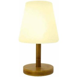 Lumisky - Lampe de table sans fil led standy mini wood Bois clair Bois naturel H25CM - Bois clair