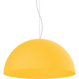 Lumicom - cassis Suspension, 1XE27, max 42W, métal, jaune, D60cm 60 Jaune - ral 1018 - Jaune - ral