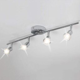 Plafonnier led 4 Spots GU10 Spots Plafond Salon Salle à Manger Métal Spots Orientables - Guoyihua
