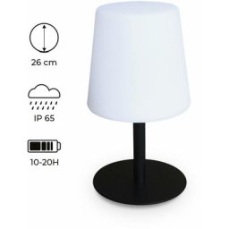 Alice's Garden - lampada s color - Lampe de table led de 28cm noire - Lampe de table décorative