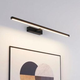Applique murale tableau led intégrée - Xenia - Noir