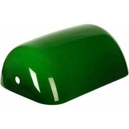 Tumalagia - Abat-jour en verre de rechange pour lampe de bureau (vert)