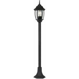 Lanterne / lampadaire exterieur - 1xE27 - Noir - Lucide TIRENO