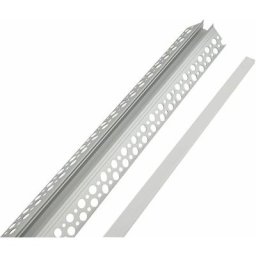 Profilé d'intégration en aluminium pour placoplâtre pour angle extérieur - Ruban led jusqu'à 10 mm