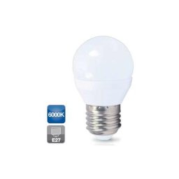 Ampoule sphérique à led E27 4W lumière froide 6000K 320 lm GSC 2001560