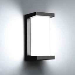 Applique murale d'extérieur, 18 W 1800 lm 6000 K LED modernes pour porche et terrasse, luminaire