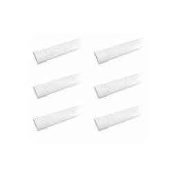 Lot de 6 Réglettes led plates 150cm V-tac pro 50W 120lm/W Samsung Chip VT-8-50 - 120 deg - Blanc