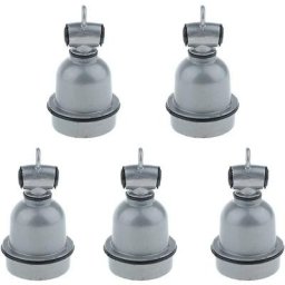 Ersandy - 5pcs E27 Ampoule led Base Support de Lampe Étanche Adaptateur de Douille pour Cochon