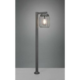 Trio Lighting - tuela outdoor pole anthracite with cage 410860142