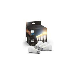 Philips - Hue White Ambiance, ampoule led connectée E27, équivalent 60W, 800 lumen, Pack de 4,