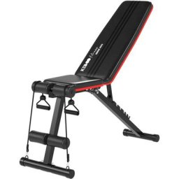 Keboo - Banc de Musculation Fitness Serie 500 Réglable 7 Positions Multi-Exercices 129,5x45x118 cm
