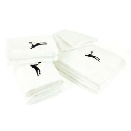 Linnea - Parure de bain 8 pièces pure tennis - Blanc