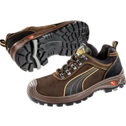 Puma - Chaussures de sécurité basses Sierra Nevada Low S3 hro src Marron 46 - Marron