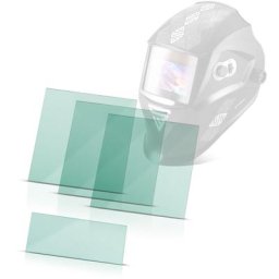 Kit de 4 verres de rechange pour casque de soudage, intérieur et extérieur Verre de protection pour