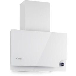 Hotte aspirante Amelia 23W 60x47x23,5cm, LED, molette de réglage, blanche - Blanc