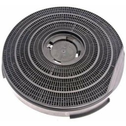 Filtre charbon rond type 34 255mm 290g (à l'unité) (481281718531, 484000008610) Hotte bauknecht,