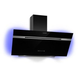 Klarstein - Alina Hotte aspirante murale 90cm 600m³/h led Classe a - Noire - Noir