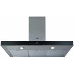 Whirlpool - Hotte décorative 713m³/h 90cm, 1119632 - Inox