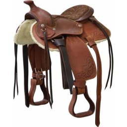 8, Noir: Selle Western Pony