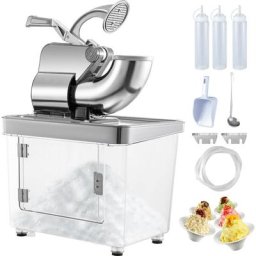 Broyeur a Glace pilee 300XTD, Machine a Glace pilee Argent, Concasseur a Glace, pour La Maison/Les