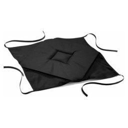 Paris Prix - Galette de Chaise Essentiel 36x36cm Noir