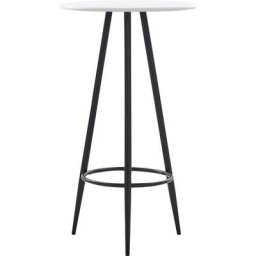 Table de bar Blanc 60 x 107,5 cm mdf Vidaxl White